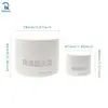 Suministros del Fabricante Botellas de Plástico Blanco Brillante Esmerilado de 15g, Envases de Crema de PP, Envases para Crema de Ojos, Cajas de Embalaje para Botellas de Crema