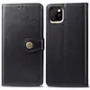 Para OPPO Reno4 Estuche de Teléfono Retro Realme6 Estuche tipo Cartera con Tarjetero A52 Estuche de Cuero con Patrón de Caballo Loco