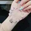 Super fada ~ cor cinza luar fantasia pulseira de amor feminina cor doce design de nicho ins mãos de duas amigas estudantes femininas