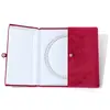 Caja de Joyería de Terciopelo con Doble Apertura y Perlas, Caja de Joyería de Terciopelo con Doble Apertura para Mamá, Caja de Joyería para Collar de Perlas