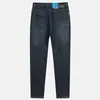 Jeans para Hombre Goldberg Suave con la Piel de Tiro Medio Otoño e Invierno Ajustados Rectos Ligeramente Elásticos con Bigotes para Hombre En Stock Venta al por Mayor