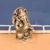 Latão Retrô Antigo Deus Tailandês da Riqueza Elefante Deus Enfeites Decoração de Mesa Enfeites Coleção de Artesanato Enfeites de Mão