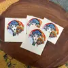 Promoção Quente Xizang Nepalesa Pintada à Mão Pura Thangka Vidas Passadas e Presentes 2.0 Núcleo do Cartão