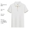 Camisa tipo polo de alta gama ropa de trabajo personalizada camiseta cuello de solapa manga corta exposición de empresa ropa de trabajo camisa cultural logo bordado