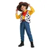 Disfraz de Cosplay de Halloween Toy Story Woody Niñas Disfraz de mezclilla Baile de graduación Actuación Traje para padres e hijos
