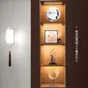 Nueva Estética de la Dinastía Song China Significado Zen Decoraciones Suaves Sala de Estar Estantería Casa de Té Vitrina Gabinete de Izakaya Adornos Pájaros en Ramas