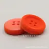 Botões Redondos Coloridos de Suéter Flocado Casaco de Lã Corta-vento Decoração de Flor para Sapato Roupas Infantis Pijamas Botões Simples