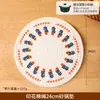 Esteras tejidas de algodón y lino termoaislantes para uso doméstico, individuales, tapetes para platos y tazones, tapetes para cazuelas, tapetes para tazas, tapetes para tazas de té y teteras, antiquemaduras