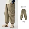 Pantalones de trabajo para niño Duoduo, pantalones infantiles duraderos, nuevo modelo primavera y otoño 2026, pantalones paracaidistas, pantalones casuales para niño, modernos
