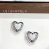 Dopamina Dulce Estilo Fresco Acrílico Lunares Versátil Forma de Corazón Accesorios de Joyería