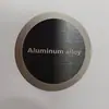 Disco magnético Magsafe, dissipador de calor circular preto, anel magnético de carregamento sem fio, adequado para tablets e telefones celulares, folha de ferro magnética