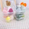 Nuevo Huevo de Belleza Melody Culomi para Niñas No Comen Polvo Esponja Linda para Polvo Paquete de 4 Esponjas de Dibujos Animados Cojín de Aire