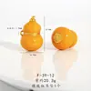 Loja de Ouro Mesmo Estilo Acessórios DIY Banhados a Ouro Colar com Pingente de Cabaça de Sete Peças para Mulheres, Corrente de Clavícula Versátil Exquisita Retro da Moda