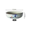 Elegante y sencillo plato de cerámica con forma de loto para casas de té, con nueces, frutas secas y bocadillos; adecuado para uso comercial en salones de té y salas de estar
