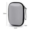 Bolsa de Armazenamento para Jogo de Chá Portátil Conveniente para Viagem ao Ar Livre Estilo Camping Tigela com Tampa Redonda Copo Rápido Jogo de Chá Eva Jade