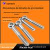 Parafuso Giratório de Aço Inoxidável 304 Gb798M5-M30 Parafuso Olhal com Furo Parafuso Olho de Peixe Fixador de Alta Resistência