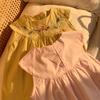 Vestido sin mangas para niña bordado con flores francesas 2026 Verano Nuevo Estilo Vestido de Sol para Niños Vestido Dulce de Princesa Estilo K