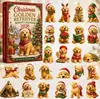 Calendario de Adviento de Navidad 2026 Calendario de Adviento del Golden Retriever Americano Caja Sorpresa