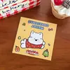 Tarjeta Estéreo Navideña Linda Tarjeta de Cabeza Tarjeta de Dorso Tarjeta Pequeña Tarjeta Plegable Papel para Tarjetas Embalaje de Regalo de Año Nuevo Materiales de Embalaje Al por Mayor