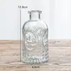 Estilo INS europeo al por mayor nuevo jarrón de cristal hidropónico botella de aromaterapia mini jarrón para sala de estar adorno de interior arreglo floral