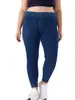 Jeans de Yoga Ajustados de Cintura Alta de Nuevo Estilo Transfronterizos Europeos y Americanos Talla Grande, Adelgazantes, Levanta Glúteos, Pantalones Casuales de Fitness