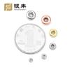 Cuentas de Plata Esterlina S925, Cuentas Separadoras de Rueda de Burbuja de Agua, Cuentas Sueltas Envueltas en Disco de Plata, Cuentas de Ábaco, Accesorios de Joyería para Pulseras DIY Hechas a Mano