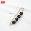 Jeans Ajustables a la Cintura Artefacto para Ajustar la Cintura Pin de Cintura Perla de Verano Hebilla Antiexposición Pin para Pantalones Broche