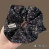 Laço de Cabelo Grande Versátil para o Dia a Dia Outono e Inverno para Mulheres Laço de Cabelo de Alta Qualidade Elástico de Rabo de Cavalo Grande de Bolinhas Corda de Cabelo