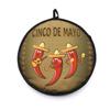 Bolsa aislante para tortilla redonda con estampado bolsa aislante para pastel de papa mexicano bolsa aislante eficaz bolsa de almuerzo