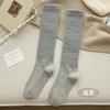Calcetines Zhuji para Mujer Otoño e Invierno Calcetines hasta la Pantorrilla Estilo Preppy Medias JK Estudiantes Micro-Presión Adelgazantes Calcetines de Color Puro Venta al por Mayor para Mujer