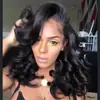 Peluca nueva para mujer cabello corto rizado europeo y americano red de rosas seda de alta temperatura fibra química peluca de fábrica en stock generación de cabello