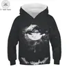 Venta directa de fábrica comercio exterior 2020 nuevo ropa infantil estampado digital cuello redondo con capucha suéter casual ropa infantil suéter con capucha
