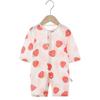 Mono fino de verano para bebé, de algodón puro, de manga larga, con aire acondicionado, para recién nacidos, pijamas Harper, ropa de escalada
