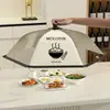 Tapa para Alimentos Tapa para Verduras Plegable Tapa para Comida Sobrante Nuevo Estilo Cubierta para Mesa de Comedor Tapa para Verduras Paraguas A prueba de Moscas y Polvo