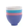 Tigela para máscara facial plástico filme macio ferramenta de mistura tigela de filme mistura tamanho grande pequeno DIY salão de beleza spa disponível maquiagem