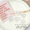 Cuentas de Corazón Pulsera Linda Versátil Cadena Colgante Joyería Colgante DIY Material Hecho a Mano Accesorios Cuentas Sueltas Acrílico Ins