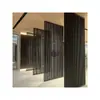 Puerta con eje central, puerta giratoria, puerta giratoria de vidrio de aleación de aluminio, puerta giratoria de eje excéntrico con resorte de piso, mampara sin rieles puerta invisible