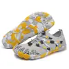 Sapatos Aquáticos Transfronteiriços para Casais, Sapatos de Praia Respiráveis de Secagem Rápida para Homens e Mulheres, Sapatos para Caminhada e Vadeio, Sapatos Antiderrapantes para Rafting e Travessia de Rios para Homens