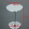 Suporte de Display Redondo Homem de Argila Transparente Feito à Mão Suporte de Caixa Surpresa Cosméticos Perfume Pequeno Acrílico Joia Relógio Stand