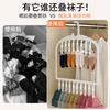 Varal para Secar Meias com Vários Prendedores, Cabide para Roupas de Criança, Armazenamento para Guarda-Roupa Doméstico, Ferramenta para Secar Meias à Prova de Vento para Varanda