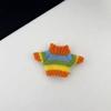Abrigo para muñeca de 10 cm, perro palma, lindo, algodón, muñeca oso, suéter tejido, accesorios para muñeca, vestido de muñeca al por mayor