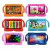 Funda de silicona para tableta orejas grandes 7 pulgadas A13 doble cámara caricatura anticaída bebé pequeño q88 funda de silicona