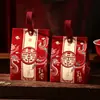 Caixa de Doces Chinesa de Mão para Casamento Sacola de Doces de Noivado Caixa de Presente de Casamento Caixa de Doces de Lembrancinha