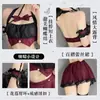 Lingerie sexy com gola halter, conjunto de uniforme de saia plissada de estudante JK, role-playing de desejo fofo e puro, disponível para dropshipping