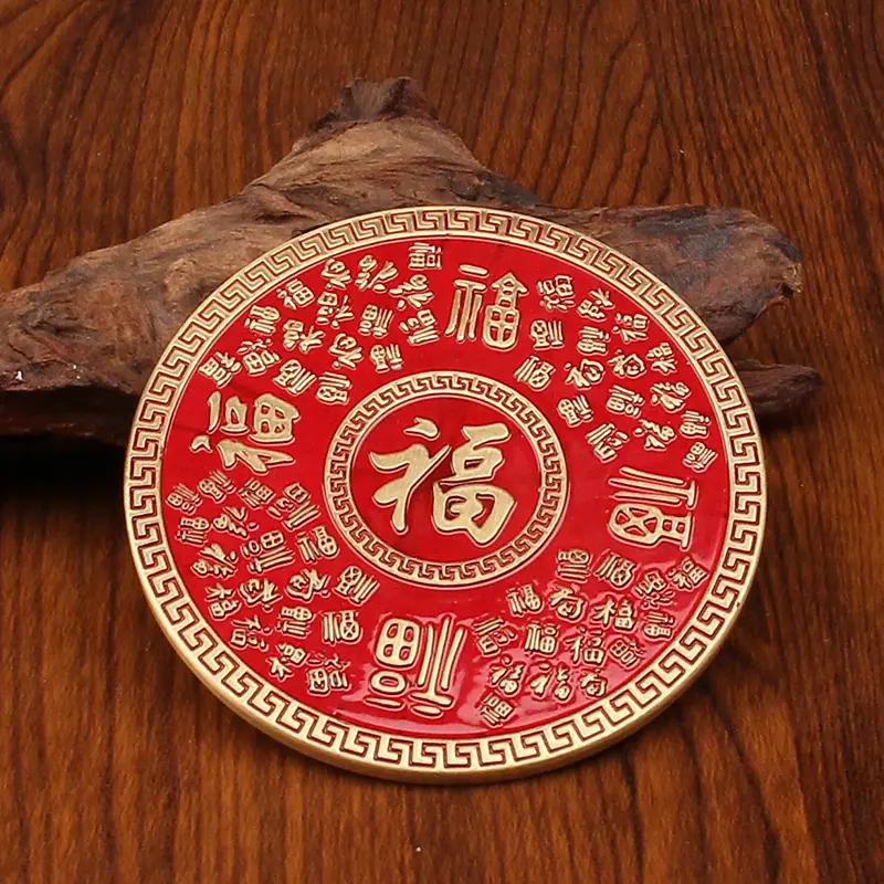 红油四福摆件