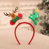 Diademas Navideñas Variadas de Dibujos Animados Empaquetadas Individualmente, Decoraciones Navideñas, Regalos de Fiesta, Cuernos Navideños