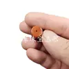 12 * 16 mm jade esmeralda Jade Rojo luantong Jade cuentas sueltas rojo verde seco cuentas con veta trasera cuentas de barril accesorios para joyería cuentas