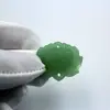 Colgante con hebilla de seguridad de imitación de jade, hebilla de seguridad de cristal, colgante con hebilla de seguridad de jade blanco, suministro para puesto, regalo para exhibición en templo