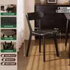 Silla de Comedor de Madera Maciza Cuidadosamente Seleccionada Mesa y Sillas de Comedor para Casa Nueva Silla Estilo Mid-century Respaldo de Silla Retro Taburete de Madera para Comer en Restaurante