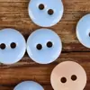 Botões Naturais Coloridos de Concha Pontos Vermelhos Verdes Amarelos Óleo Dois Furos Casuais Roupas Infantis Botões de Camisa